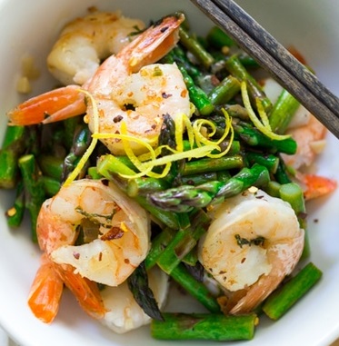 Lemon Basil Shrimp