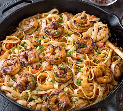 Cajun Shrimp Pasta