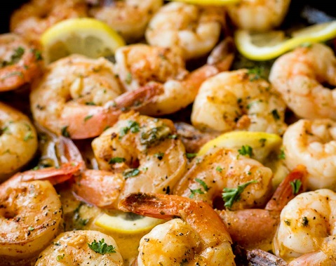 Lemon Garlic Shrimp