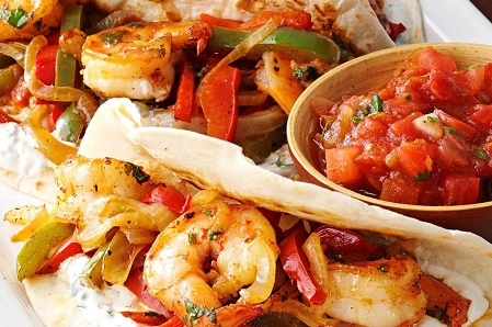 Shrimp Fajitas