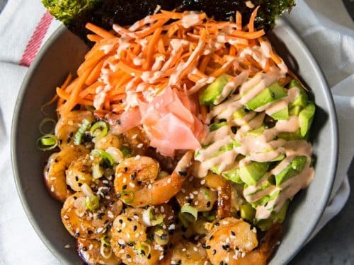 Shrimp Teriyaki Bowl