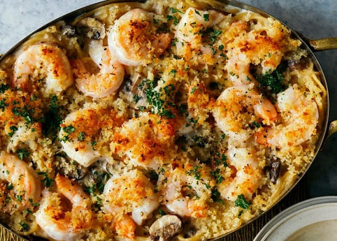 Shrimp Tetrazzini