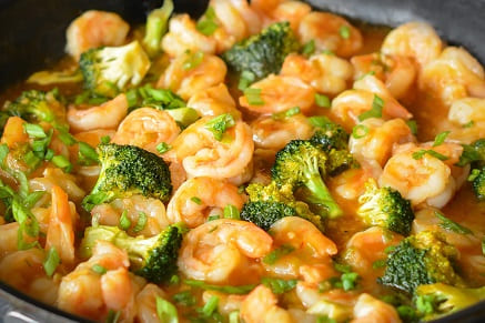 Shrimp and Broccoli